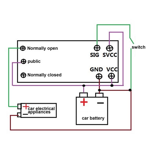 Dc12v adjustable signal - |,
