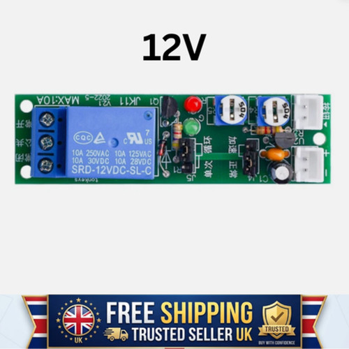 12v infinite cycle delay - infinite, time