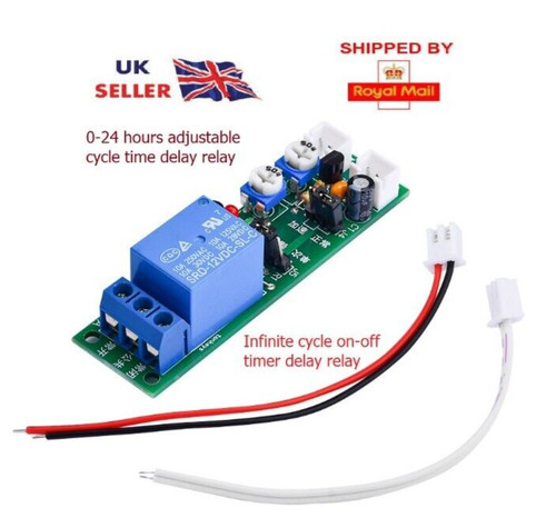 12v infinite cycle delay - 12v, time