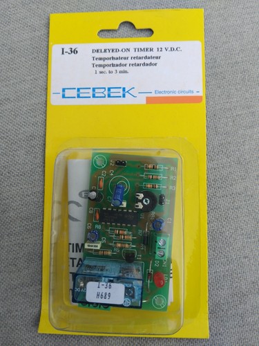 Cebek 12v delayed on - 12v, delayed-on