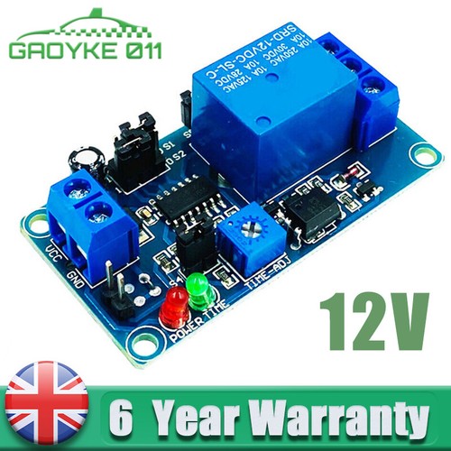 12v power delay - power-delay, relay