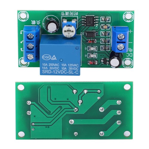 Adjustable delay relay - delay,