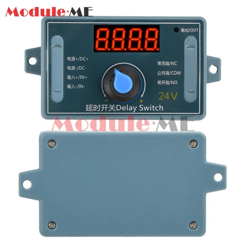 Dc5v 12v 24v adjustable time - 12v,