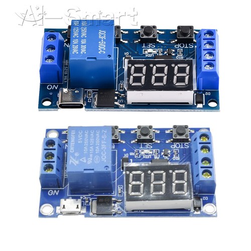 Led trigger delay cycle - led, timer