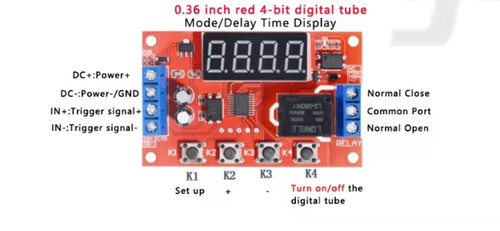 Time delay relay - relay, switch